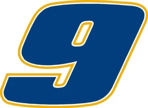 NEU für 2021 #9 Chase Elliot Racing Sticker Aufkleber SM-XL verschiedene Farben - Bild 1 von 8