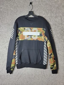 Cayler & Sons Black Label Mens L Black Sweater Graphic 23 Camo - Picture 1 of 13