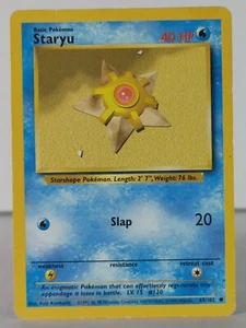 Staryu - Juego Base - 65/102 - Pokemon TCG - Común - Imagen 1 de 16
