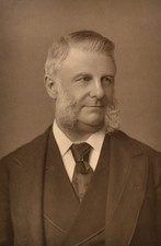 Fine 1890 Cabinet Card Portrait Photo Sir Frederick Abel Chemist W&D Downey