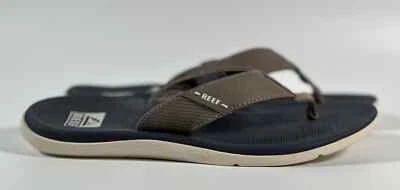Reef Men's Santa Anna Sandals Navy/Beige - Image 1 of 4