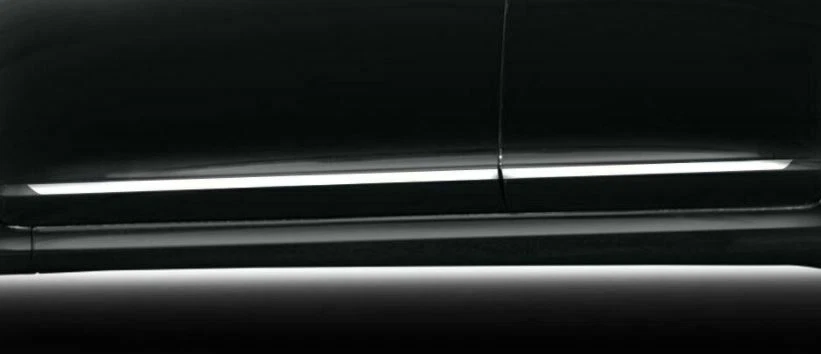 Volvo XC60 XC-60 2009-2017 acero inoxidable carrocería inferior moldura lateral 1 1/4" Foto 1 de 1