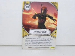 Star Wars Destiny Covert Missions #130 Controlled Chaos - Picture 1 of 1