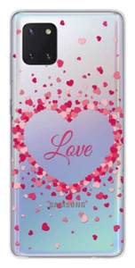 Coque en silicone imprimée compatible Samsung Galaxy Note 10 Lite Confettis de C - Picture 1 of 3