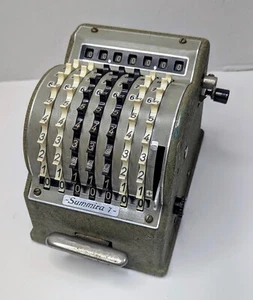 Antiker mechanischer Zahnradrechner Summira 7 Tischrechner - West Germany - Bild 1 von 6