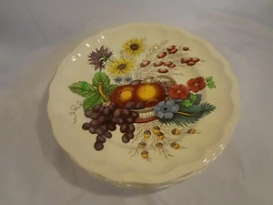 Spode China - Reynolds - Set of 4 Multicolor Floral Dinner Plates - Picture 1 of 4
