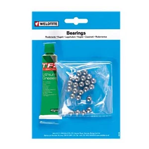 Weldtite Cycle-Bike-Bicycle Ball Bearings 72 Balls 1/8" with Tf2 Grease - Picture 1 of 8