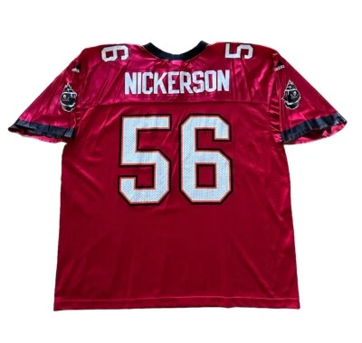 Vintage 90s Adidas Tampa Bay Buccaneers Hardy Nickerson Red Football Jersey 2XL - Image 1 of 4