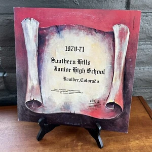 1970-71 South Hills Boulder, CO Junior High School Band 2 LP Recording Audicom - Picture 1 of 18