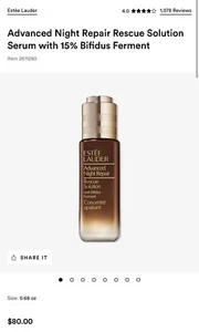 ESTEE LAUDER Advanced Night Repair Rescue Solution .68 fl.oz NIB - Picture 1 of 4