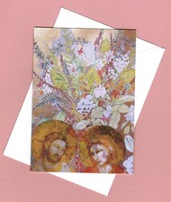 Mary Magdalene A6 Greeting cards (5) by Lillian Delevoryas – 'Koinonos (Summer)'