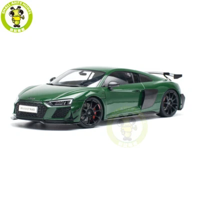 1/18 2021 Audi R8 V10 GT TRACCIÓN TRASERA verde KengFai modelo diecast coche de juguete amigos regalos Foto 1 de 4
