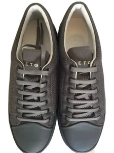 Zapatos Etq para Hombre Talla 11 Eu 44 Tejidos Corte Gris Asfalto Amsterdam Nuevos 75500 Lt01 - Imagen 1 de 10
