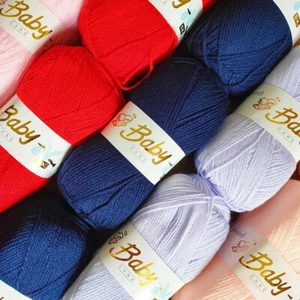 Woolcraft Babycare Double Knit Yarn - 100g - Baby Soft Acrylic UK - Picture 1 of 6