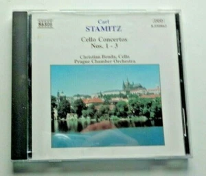 CHRISTIAN BENDA CELLO CARL STAMITZ CELLO KONZERTE NR. 1-3  - Bild 1 von 1