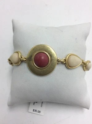 $35 Lucky Brand золотистый набор камень браслет S19 - Изображение 1 из 4