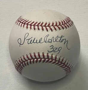Steve Carlton Signed Autographed "329" Official National League (ONL) Baseball - Picture 1 of 2