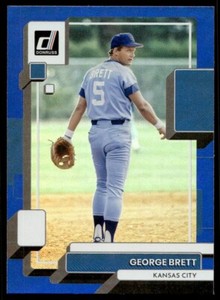 2022 Donruss Blue Foil George Brett G49 Kansas City Royals #102