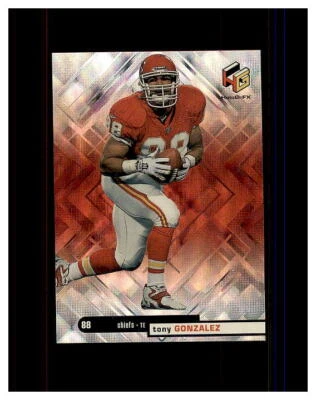 1999 Upper Deck HoloGrFX Football Card #28 Tony Gonzalez CHIEFS - Image 1 of 2