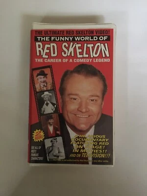 The Funny World Of Red Skelton The Career Of A Comedy Legend RARE (VHS, 1992) - Image 1 of 4