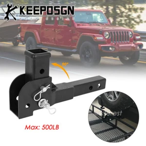 Adaptador de enganche receptor de remolque de 2"" para Jeep Gladiator montaje en vástago portador de carga - Imagen 1 de 12