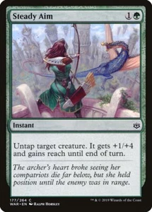 Steady Aim (177) War of the Spark WAR MTG Magic - Picture 1 of 1