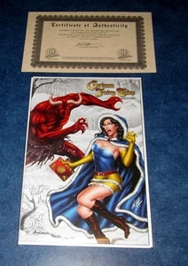 GRIMM FAIRY TALES #50 DF variant B /500 1st print ZENESCOPE 2010 COA COMIC NM - Picture 1 of 1