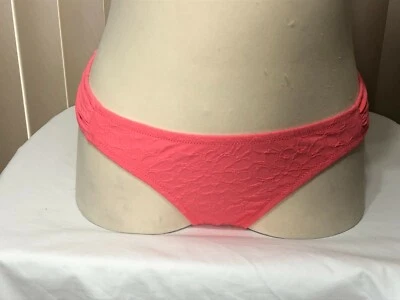 Бикини Jessica Simpson с заниженной талией низ L гофрированное боковое плавательное бриф дыня SSRB20704 - Изображение 1 из 4