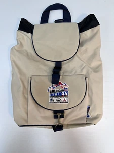 Vintage American Bowl NFL Rucksack 1994! Oilers vs Cowboys Azteca Mexico City - Bild 1 von 10