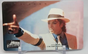 Michael Jackson Movie Moon Walker Telephone Card Japanese Very Rare 1980s - Picture 1 of 8