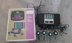 VNTG Sears Tele-Games PONG SPORTS IV W/Box UNTESTED NO BATTERY ELIMINATOR - Picture 1 of 4