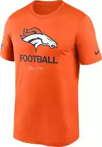 NIKE MENS DENVER BRONCOS SIDELINE LEGEND VELOCITY T SHIRT SIZE MEDIUM NWT - Picture 1 of 2