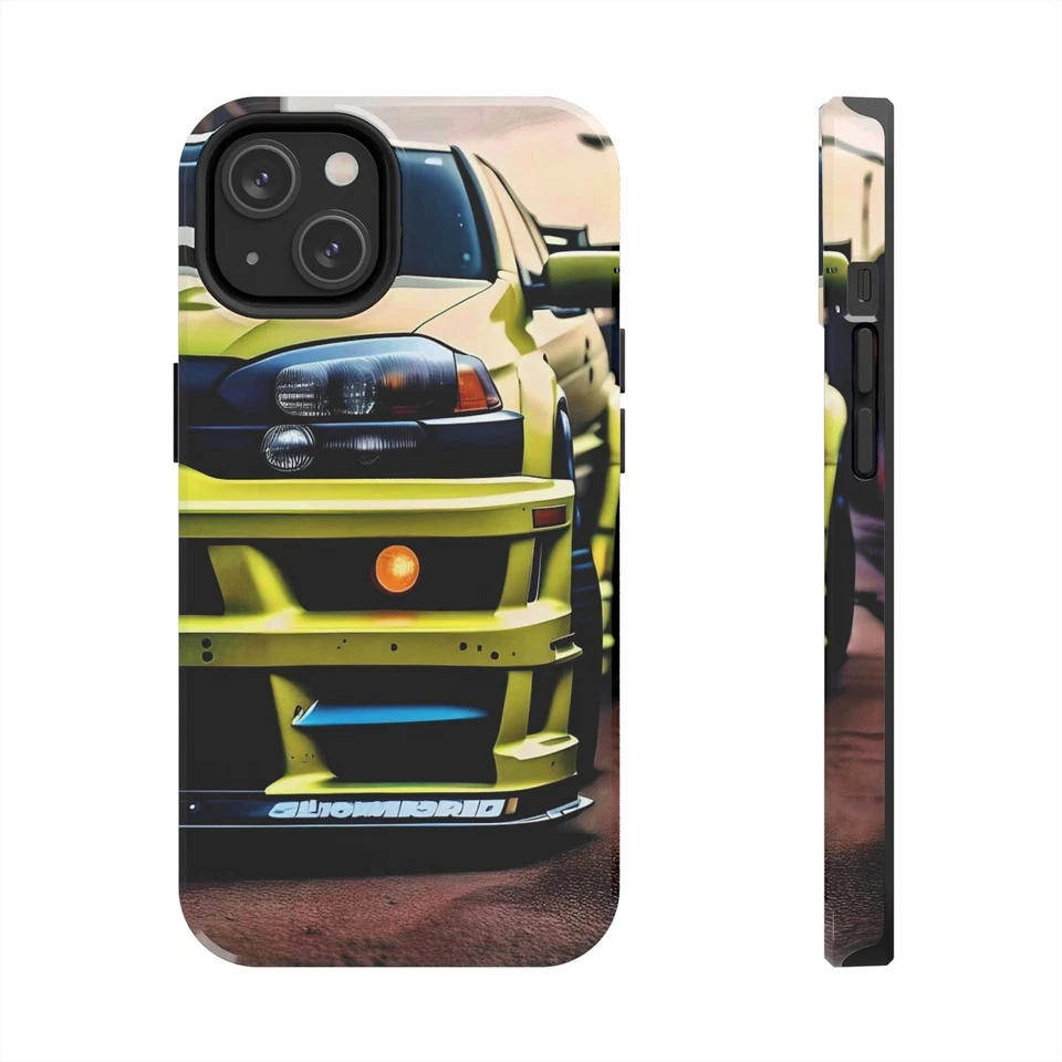 Animated Need For Speed Mitsubishi Evolution Rev1 - Funda iPhone 12 13 14 Modelos Foto 1 de 1
