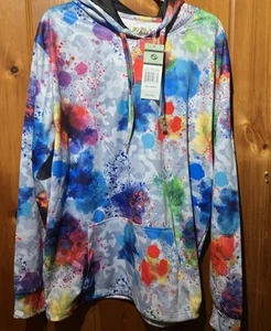 Nuevos estampados de Bel Air Drill Ropa Hombre’s Sudadera con Capucha Gris Salpicaduras Camuflaje Nuevo XL - Imagen 1 de 7
