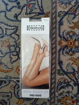 Wolford Satin Touch 20 Knee High Medium Cosmetic Color - Image 1 of 4