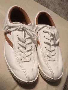 Tretorn NyLite29Plus White Leather Tennis Shoes Women's 8, Sneakers - Picture 1 of 7