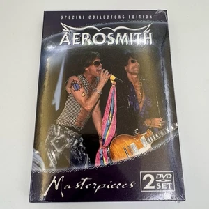 AEROSMITH MASTERPIECES SPECIAL COLLECTOR'S EDITION 2 DISC SET DVD UK Rare New - Bild 1 von 8