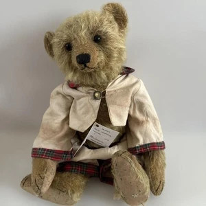 Vergissmeinnicht Bär Mary Teddybär Stofftier H14,6 Zoll mit Etikett gebraucht - Bild 1 von 11