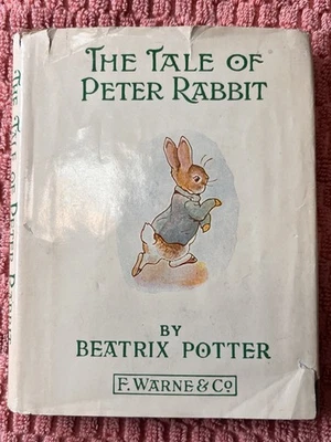 The Tale Of Peter Rabbit First Edition WITH Dust Jacket 1902-1918 — 第 1/4 张图片