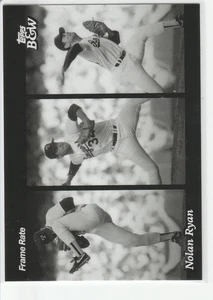 Nolan Ryan 2023 Topps Black & White Frame Rate Insert #FR7 Texas Rangers - Picture 1 of 2