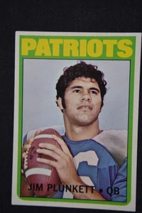 1972 Topps #65 Jim Plunkett (RC) (EX) New England Patriots - Picture 1 of 2