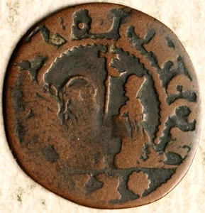(1659-1674) VENICE VENEZIA ITALY SOLDO 12 BAGATTINI - Picture 1 of 2