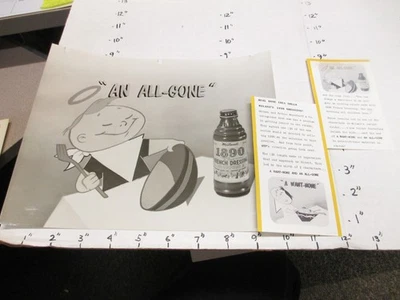 MILANI'S 1890 French salad dressing cartoon ad agency photo 1950s TV commercial - Image 1 of 3