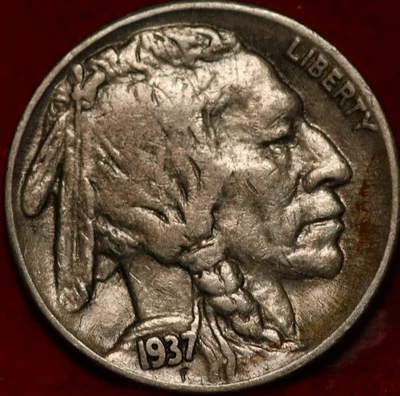 1937-S San Francisco Mint Buffalo Nickel - Image 1 of 2