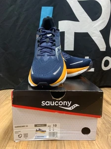 Hombre Talla 10 - Saucony Hurricane 24 Azul Marino Peel - Imagen 1 de 5