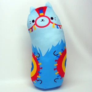 Cats Vs Pickles Blue Llama Hugger Plush Big 17 Inches Tall CVP 2100 Kitty Pillow - Picture 1 of 11