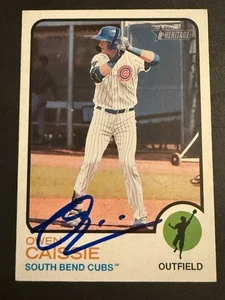 OWEN CAISSIE signed auto autographed 2022 Heritage Minors #34 IP QTY - Picture 1 of 1