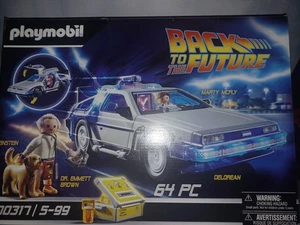 Playmobil Back to The Future Delorean 70317 5-99 SEALED* US  SELLER* gift idea - Picture 1 of 8