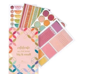 NEW! Erin Condren MID CENTURY CIRCLES Designer Sticker Book - 343 Piece - Picture 1 of 1