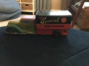 Pressed Tin 5" Truck General Delivery Made in Canada - Picture 1 of 5